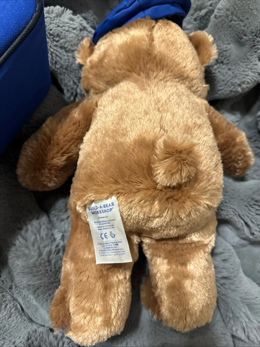 Southwest Airlines Captain Pilot Hat Tie Build A Bear Stuffed Toiletry Bag BB
